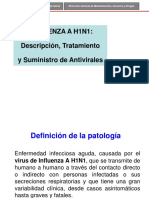 Influenza A H1N1: Descripción, Tratamiento y Suministro de Antivirales