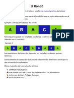 El Rondo - Forma Musical