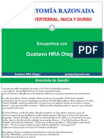 2º (2018) Encuentro (DR Otegui) Anatomía Razonada, Columna Vertebral, Nuca y Dorso