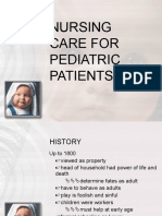 Nursing Care For Pediatric Patients
