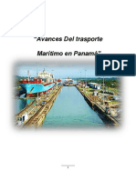 Avances Del Transporte Maritimo en Panama