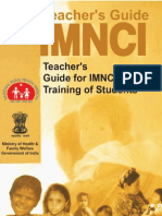Teacher's Guide For IMNCI Training of Students-441