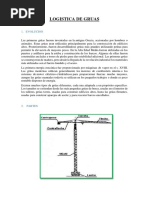 Logistica de Gruas