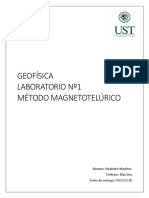 Informe de Laboratorio 1 - Método Magnetotelúrico