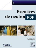  Exercices de Neutronique