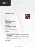 Download Resep soup by Agus Dian Pratama SN38216830 doc pdf