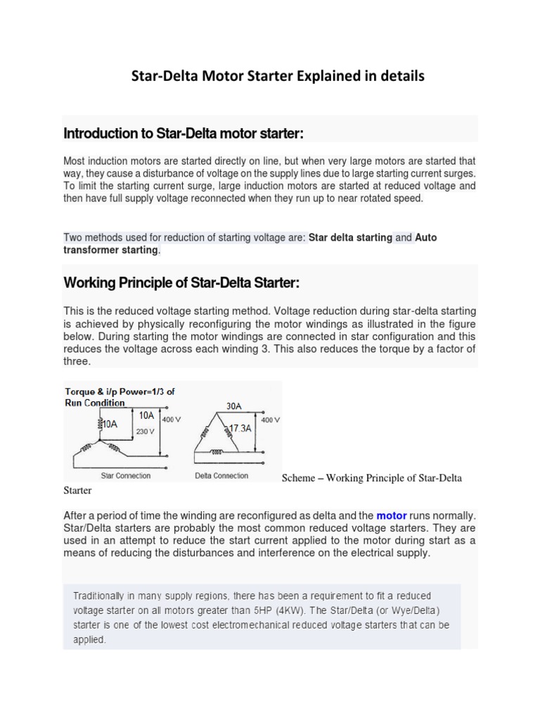 Hidden Dangers Of A Faulty Manual Star Delta Starter Circuit (And How To Protect Yourself!) - c1ytn68