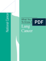 What You Need to Know About Lung Nci