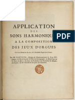 Sauveur, Applicationdessonsharmonique