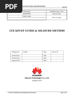 Lte Kpi Dt Guide Measure Method