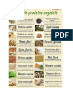 Surse de Proteine Vegetale