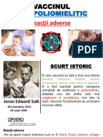 Efecte Secundare Ale Vaccinului Antipoliomielitic