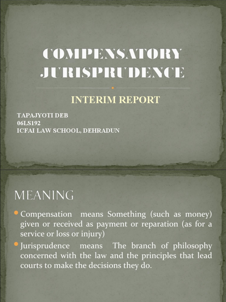 Compensation Jurisprudence Insights | PDF | Damages | Justice