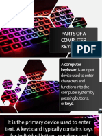 Parts of A Computer Keyboard