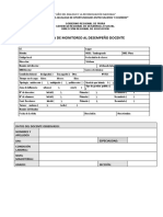 Ficha de Monitoreo Docente 2018