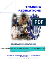 TR - Programming (Java) NC III