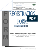 Registration Forms 2018 2019