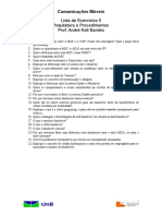 Lista2 Arquitetura e Procedimentos