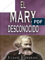 El Marx Desconocido (Richard Wurmbrand) PDF