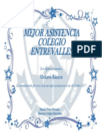 Diploma Asistencia Octubre