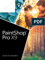 Guide D'utilisation Paintshop Pro x9