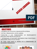 Plan de Comunicación Interna Acoso Laboral