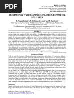 PRELIMINARY WATER SAMPLE ANALYSIS IN ENNORE OIL SPILL AREA_334_pdf