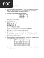 Tutorial 3 - Risk Return (Part 2) PDF