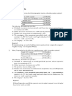 Tutorial 6 - Cost of Capital PDF