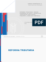 Presentacion Nueva Reforma Tributaria 2016