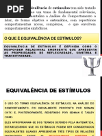 Aula Equivalencia de Estimulos