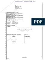 Tesla lawsuit