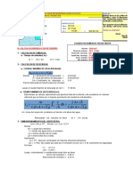 Calculo de Descarga Del Reservorio