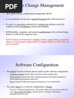 Pressman Ch 27 Change Management