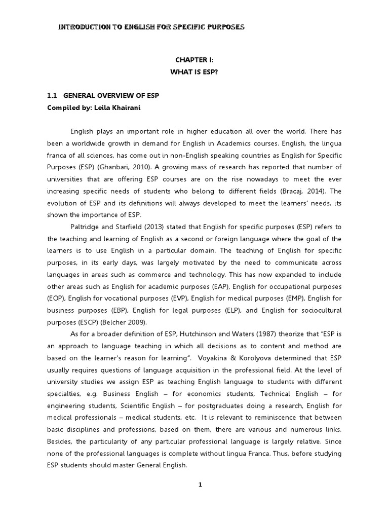Final Ebook Esp 2018 Made by Batch 2014+2015 | PDF | English As A ...