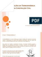 Aplicações Da Termodinâmica Na Construcãocivil