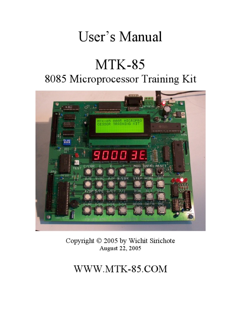 MTK 85user | PDF