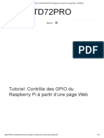 Controle Du GPIO via Web