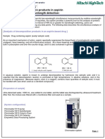 Analysis of Decomposition Products in Aspirin by Application of Two-Wavelength Detection