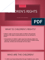 Children'S Rights: Focused On The Philippines