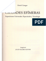 Daniel Canoger - Ciudades Efímeras PDF