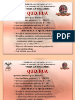Publicidad para Quechua