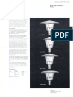 Westinghouse Lighting Pinto Series Post Top Spec Sheet 4-73