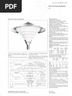 Westinghouse Lighting PTF Series Post Top Spec Sheet 7-70