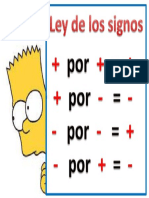 Ley de Los Signos