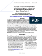 CSF Implementing Business Inteligence in SME (Article) PDF