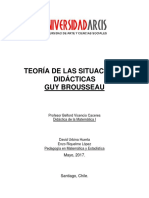 Informe Situaciones Didacticas (Brosseau)
