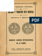 Guia Del Compañero Mason-Memphis y Misraim PDF