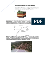 Esfuerzos y Deformaciones en Una Masa de Suelo