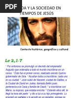 La Vida y La Sociedad en Tiempos de Jesús